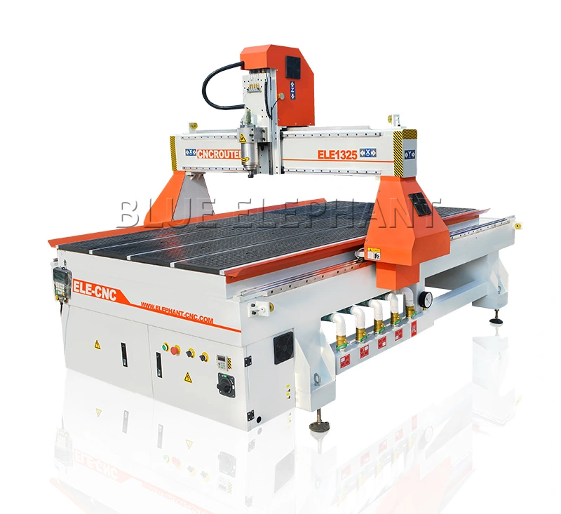 Wood CNC Router 1325 4 Axis 3D Engraving Machine Woodworking Machine Spindle Can Swing