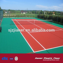 outdoor pp interlocking tennis floor tile