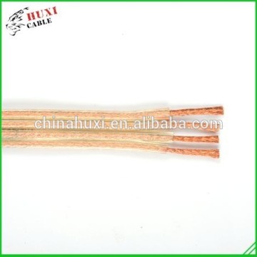 High Quality,Low Voltage Braided Transparent Speaker Wires Cable