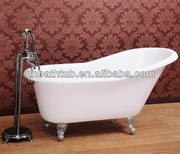 cast-iron slipper bathtub