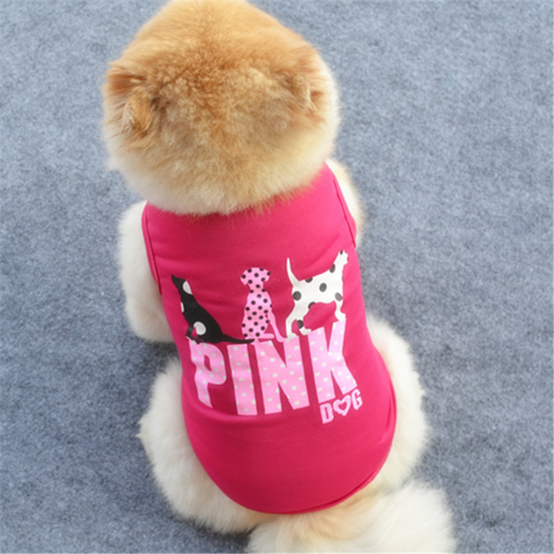 Pet Clothing Summer Breathable for Dogs Cool Polyester Vest Dog Clothes Vest Wholesale