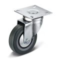 Tiny Duty Trolleys PVC Swivel Wheels for Furniture