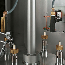 Double Stations Induction Brazing Machine