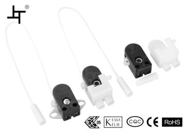 Miniature Terminal Bathroom Lamp Cord Switch , Plastic M200 Pull Switch
