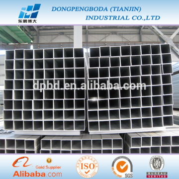 weld hot dip galvanized square steel tubes