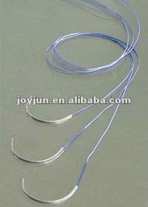 Surgical Suture Needle with thread