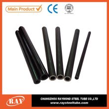 China suppiler black color round precision steel pipe