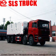Shaanqi 8*4 dump truck chassis Frac sand haul tank truck 17-24M3