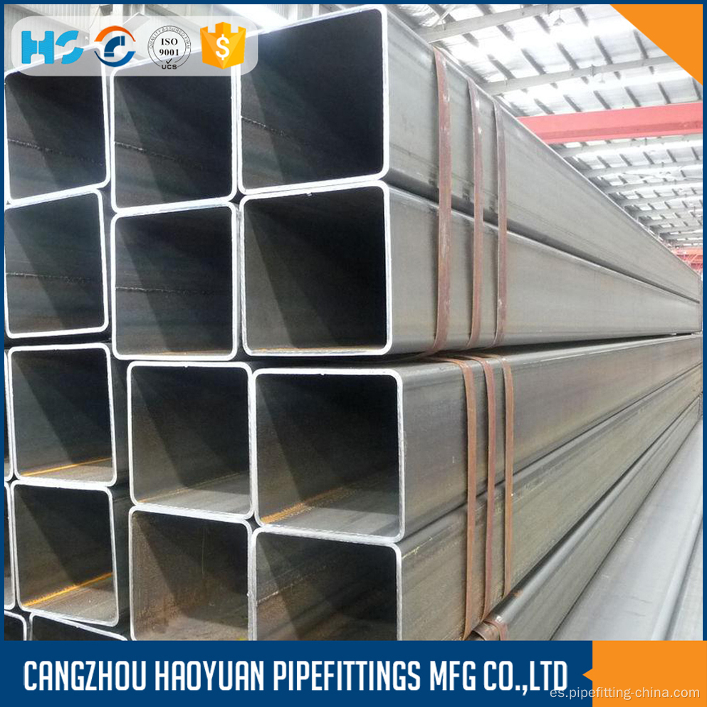 Q345B Seamless Square Pipe Sección hueca