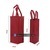 Promotional non woven 6 pack wine bag