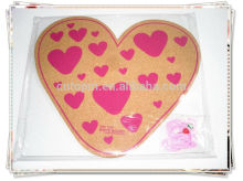 customed different shape of cork message board bulleting board