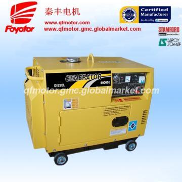 5kw silent portable diesel generator set