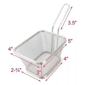 Stainless steel French fries basket