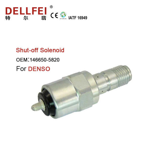 Best price Shut-off Solenoid 12V 146650-5820 For DENSO