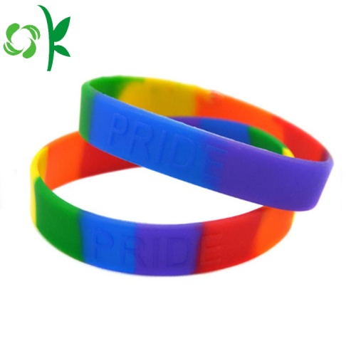 Hot Sale Magnetic Ion Embossed Power Silicone Wristbands