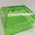 Plastic house shaped storage box