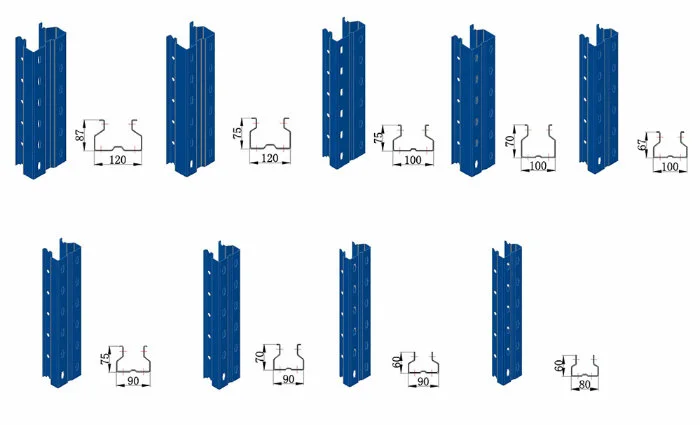 High Quality Storage Steel Heavy Duty Galvanized Pallet Rack