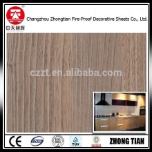 0.7mm texture glossy laminate wood hpl board