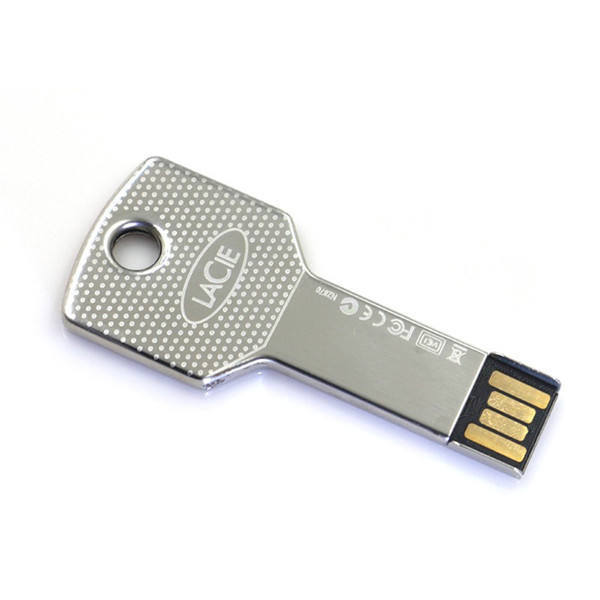 Tecla de metal Logotipo personalizado USB Flash Drive