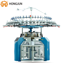 Terry Electronic Jacquard Circular Knitting Machine - Hongjun 2/3/5 Way