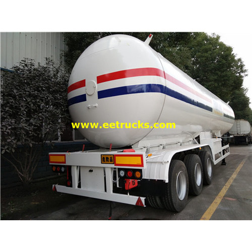 56 CBM 24 tấn Propane Vận chuyển Tanker Trailers