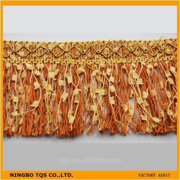 Cheap Lace Gold Braid Tassel Trimming for sofa