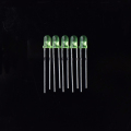 LED jaune-vert super brillante de 3 mm pour indicateur