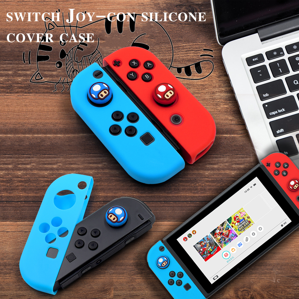 New Nintendo Switch OLED Model  Protective Soft Silicone Case  Skin Cover Shell for Nintendo Game Accessories