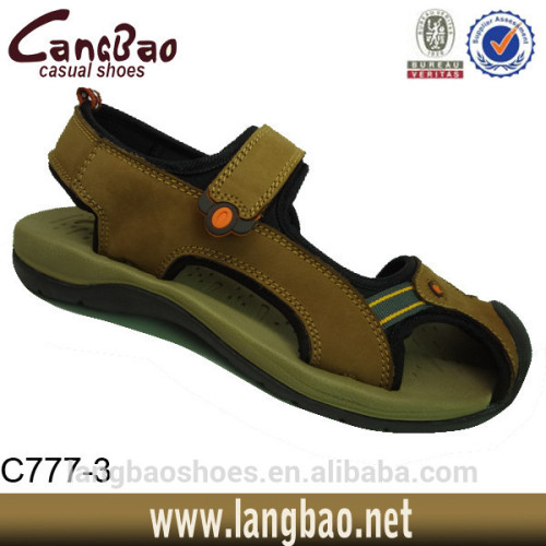elegant design leather sandals slipper hot style