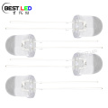 Super Bright Clear 8mm Blo LED 465nm