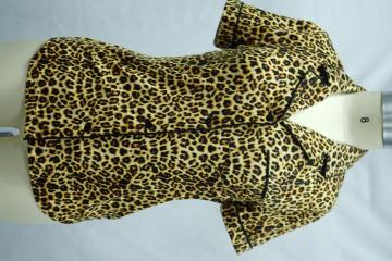 Women's leopard print shirt