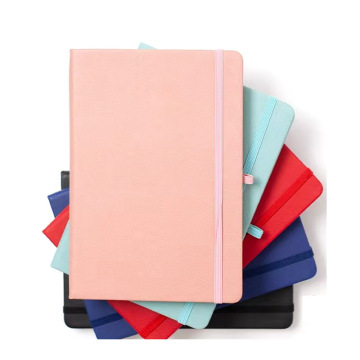 Wholesale Custom A5 PU Journal Diary Notebook with Elastic Strap