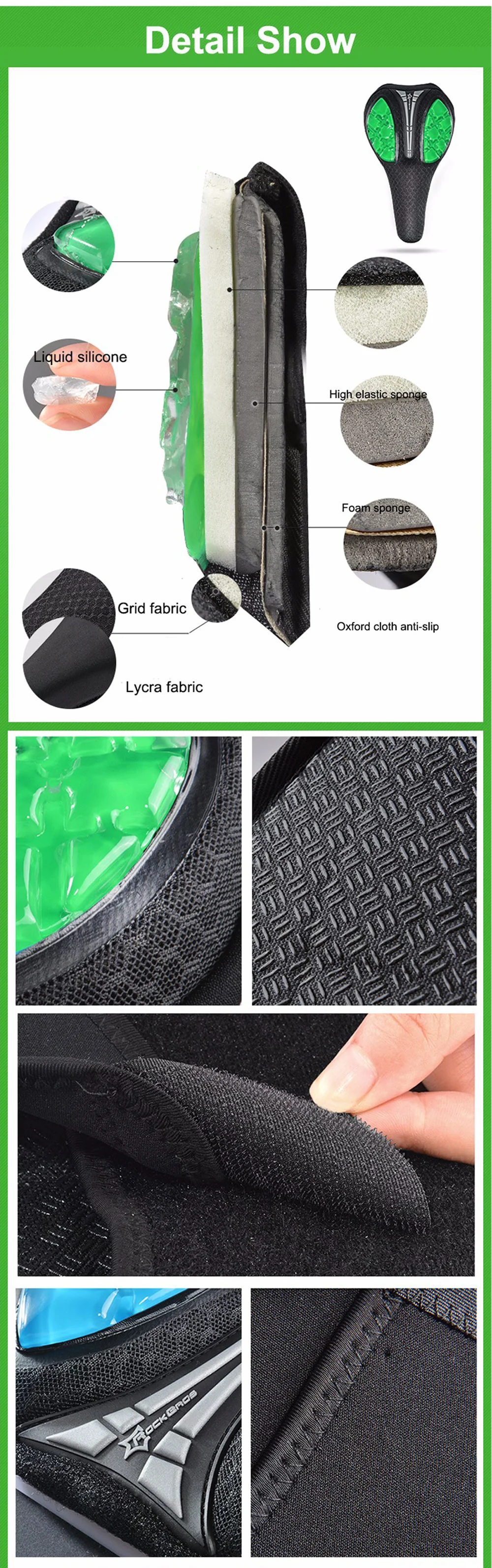 New Design Waterproof Shockproof PVC Bike Saddle Bicycle Seat