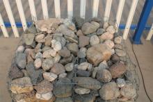 hot dipped galvanized gabion mesh