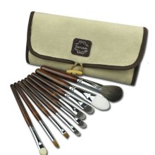 9pc nylon make up cosmetics brush