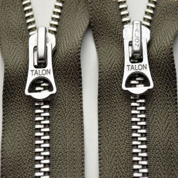 Elegante 10-Zoll-Messing-Reißverschlüsse zum Trennen von Kleidungsstücken