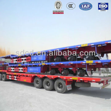 Flat deck Semi-Trailer