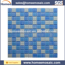 Light blue durable swimming pool mosaic novelty products for import