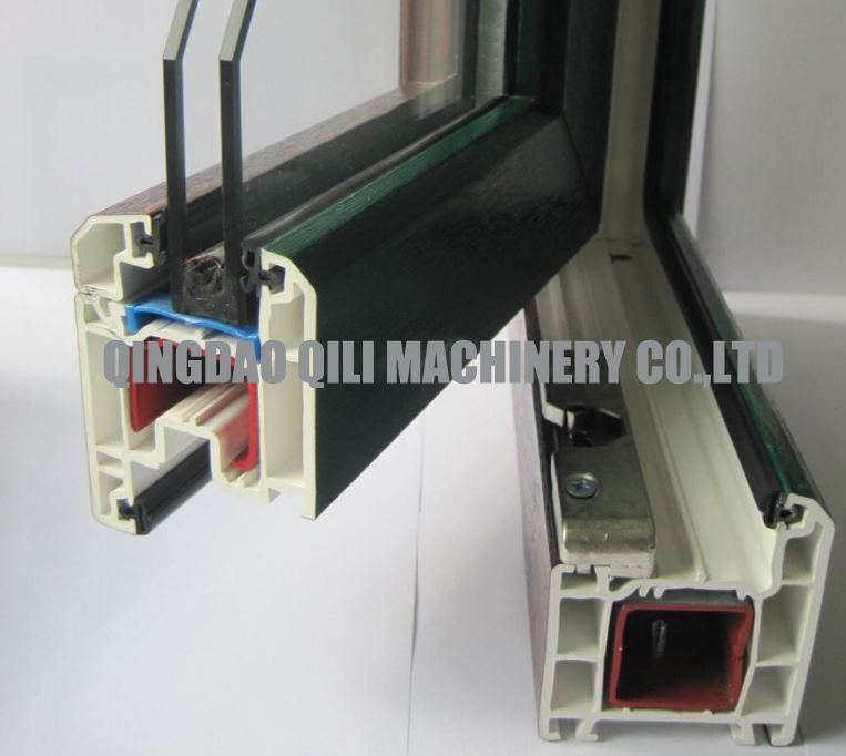 Profile Wrapping Machine Easy Operation 300 Mm Width PVC Profile Wrapping Machine wall panel