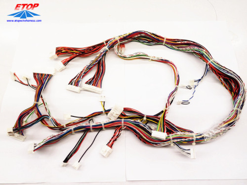 Wiring assemblies for game machine