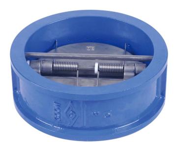 DIN Double Door Wafer Check Valve