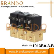 Multi-Port 3 Group Water Air Brass Solenoid Valve