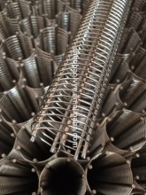 Candle type filter frame