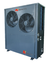 Air source heat pump heating and refrigeration unit