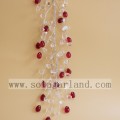 Acrylic Drop And Grape Seed Garland Tree Branches