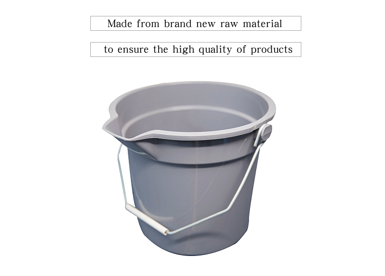 Gray All-Purpose Bucket with High Quality and Competitive Prices