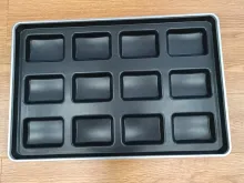 Rk Bakeware China 600X400 Nonstick Rectangle Hamburger Bun Pan Rectangle Burger Bun Pan Bread Pan