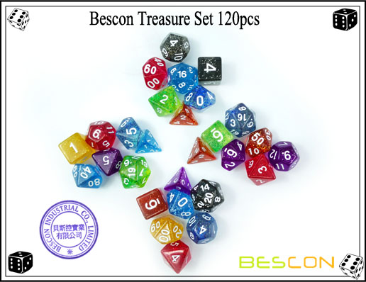 Набор сокровищ Бескон 120шт-4 Bescon Treasure Set 120pcs-4