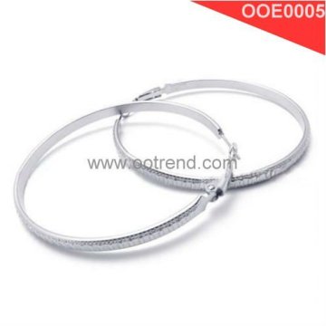 Hoop earrings,stainless steel hoop earrings,fashion women hoop rings