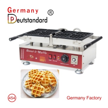 Four waffle maker lattice waffle machine